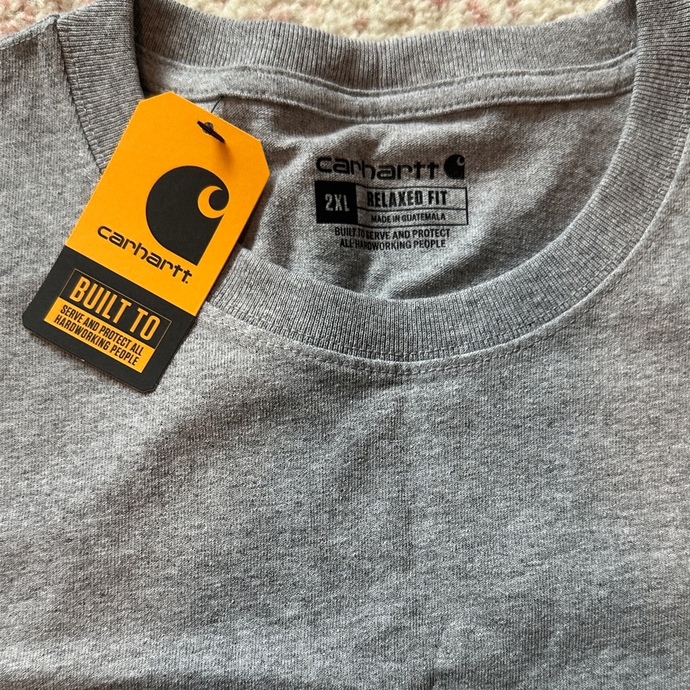 Carhartt Heather Gray Sleeveless Tank - Picture 4 of 6
